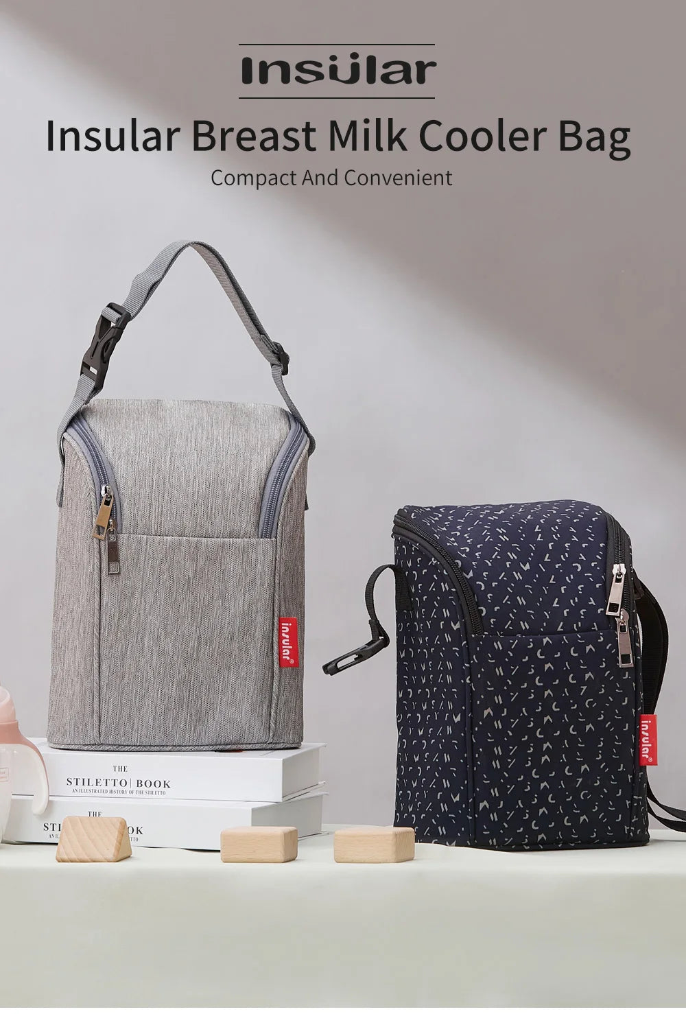 Portable Mother Feeding Bottle Bag Heat Insulation Lunch Bags