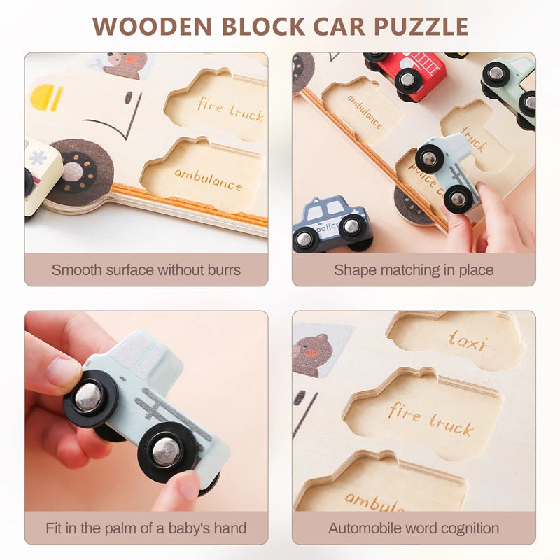 Wooden Puzzle Montessori Toys