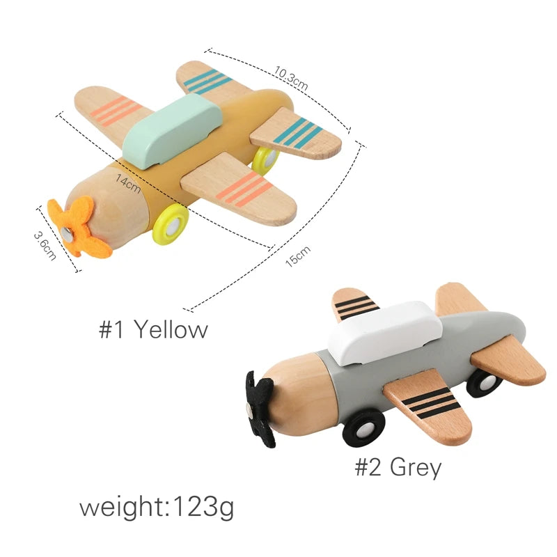 Wooden Train Birthday Toy  Montessori
