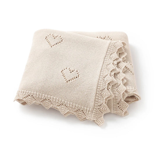 Baby Swaddle Blanket Cotton 100*80cm Soft Knitted Newborn Boys Girls