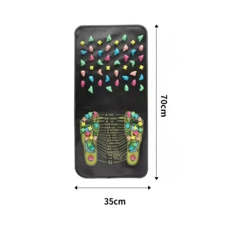 Massage Cushion Simulation Cobblestone Foot Leg Pad