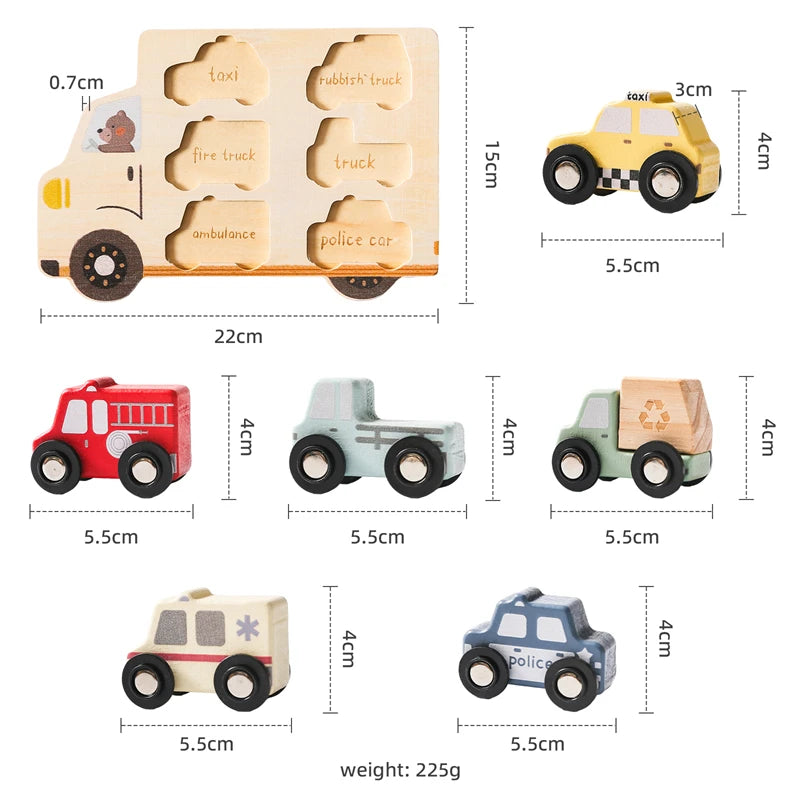 Wooden Puzzle Montessori Toys