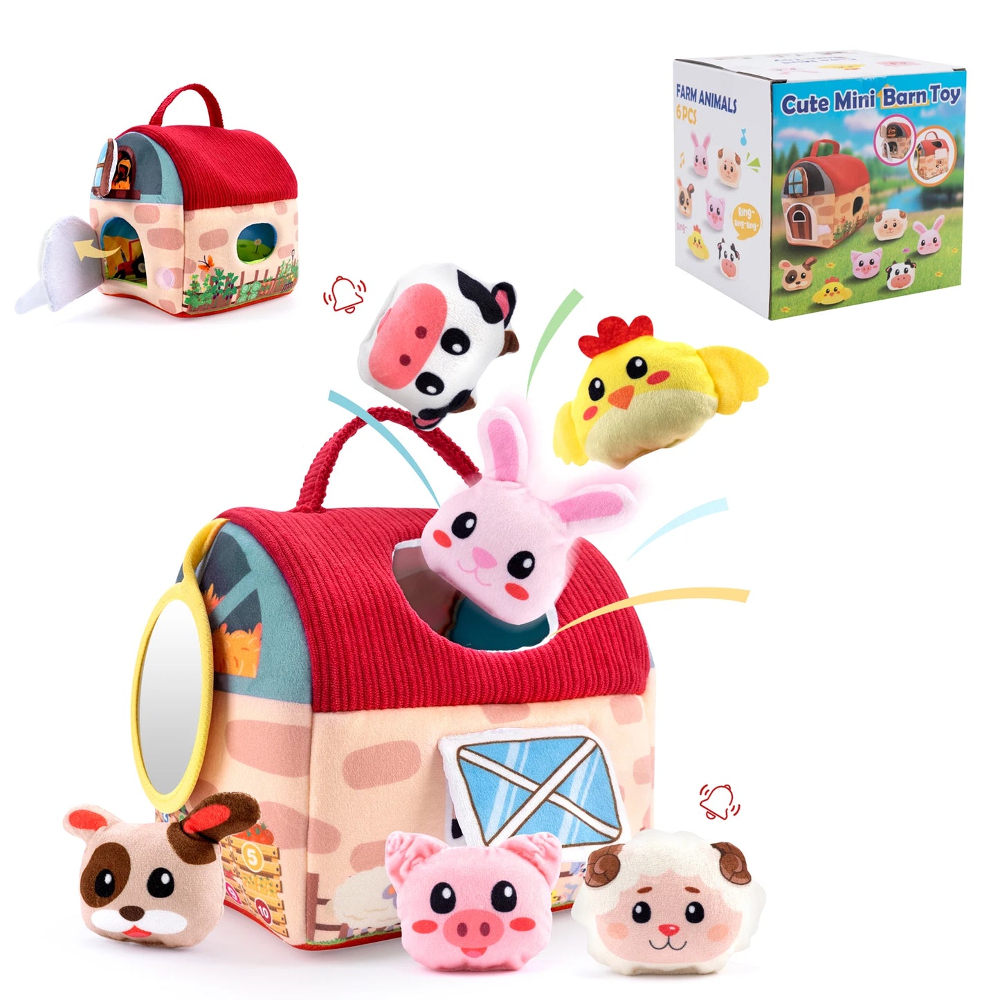 Baby Soft Plush Animals Farm