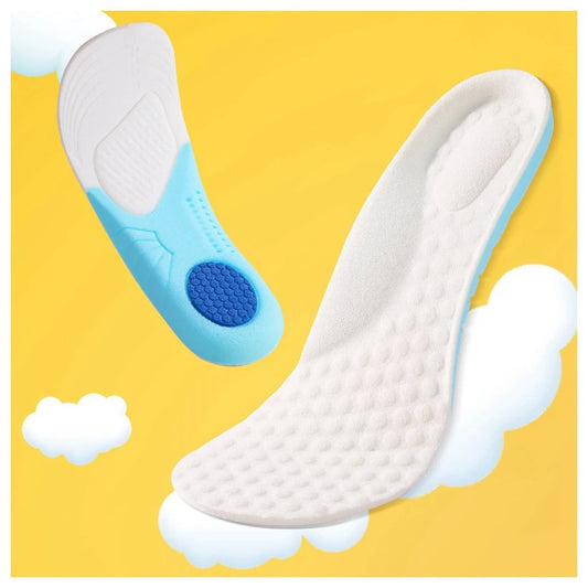 Silicone Comfortable Insoles Running Cushion Kids Shoes Sole Feet Children Sports Memory Foam Orthopedic Arch Support Shoes Pad