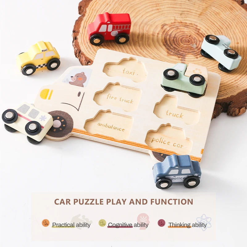 Wooden Puzzle Montessori Toys