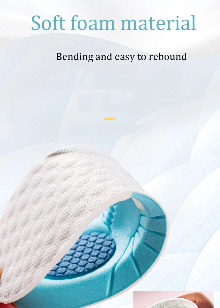 Silicone Comfortable Insoles Running Cushion Kids Shoes Sole Feet Children Sports Memory Foam Orthopedic Arch Support Shoes Pad
