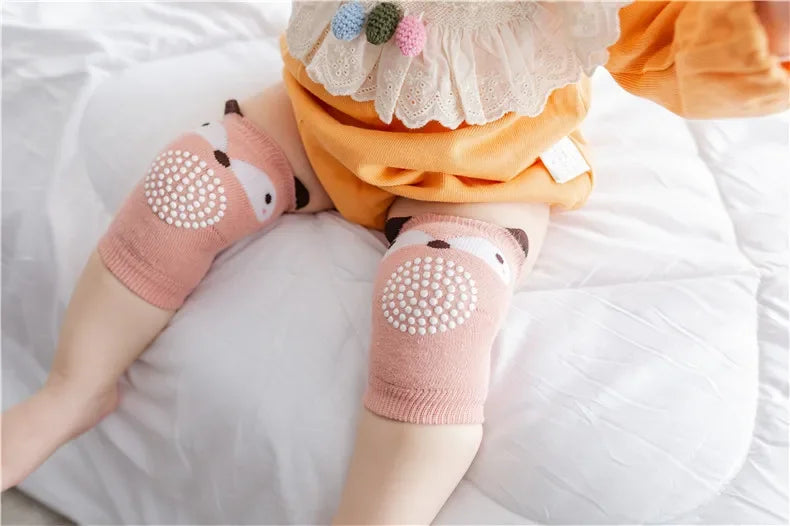0-3 Years Cotton  Baby Knee Pad Girls Boys Anti-slip Knee