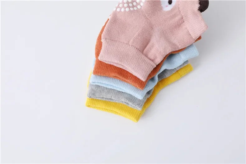 0-3 Years Cotton  Baby Knee Pad Girls Boys Anti-slip Knee