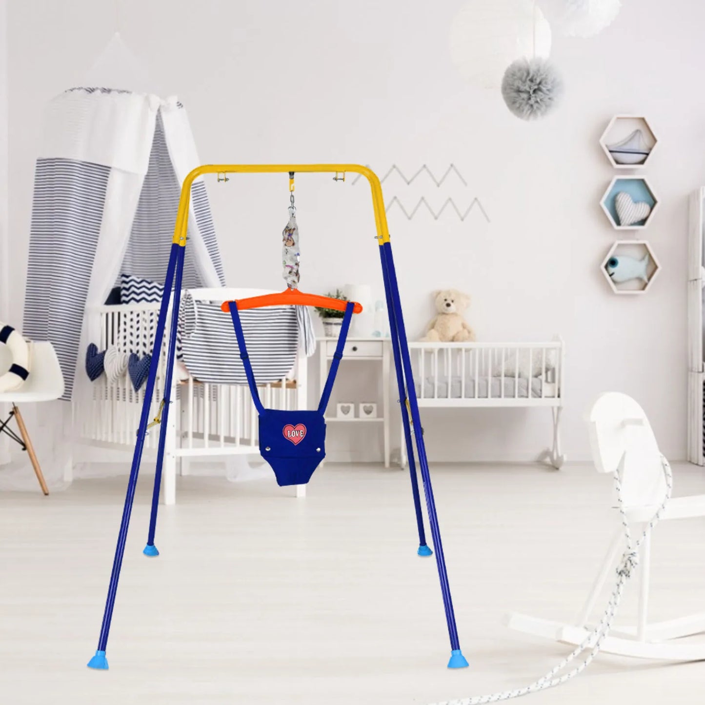 Baby Standing Door Jumper Exerciser Outdoor Baby Swing Bouncing Chair
