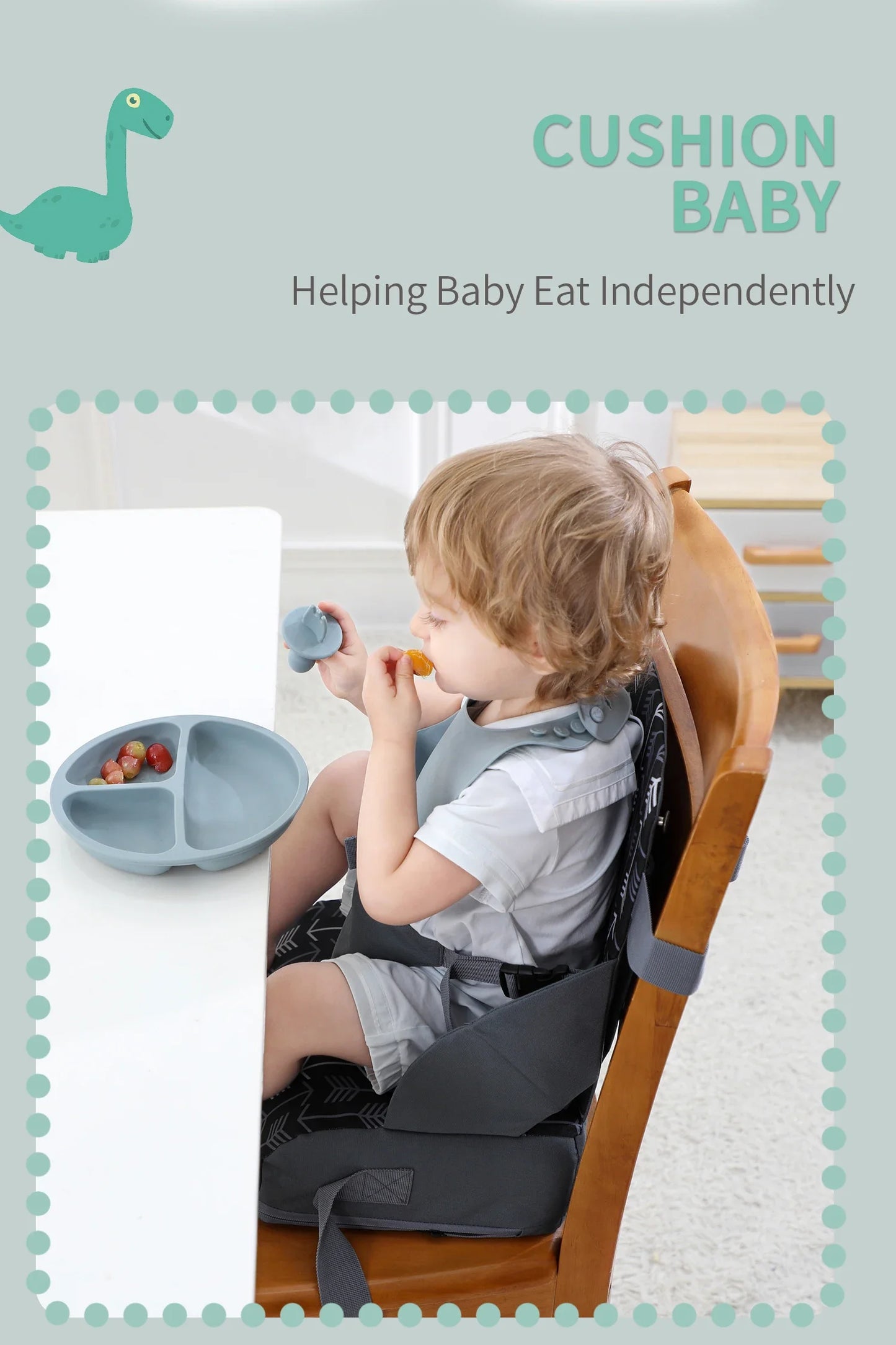 Portable Foldable Anti slip Children's Seat