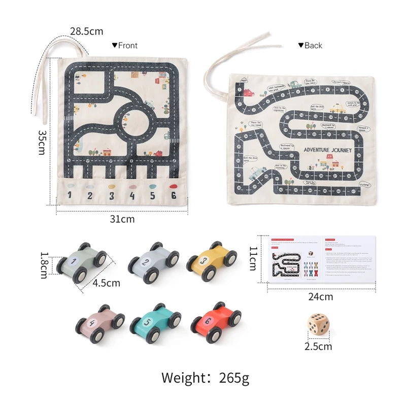 Children's Montessori Traffic Toy 35*31 CM