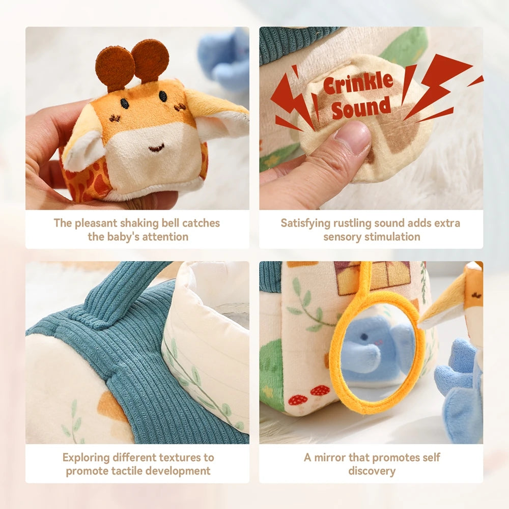 Montessori Toys Soft Farm Animals