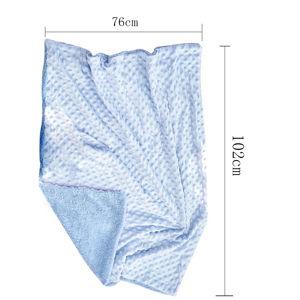 Baby Blanket & Swaddling Newborn Thermal Soft Fleece