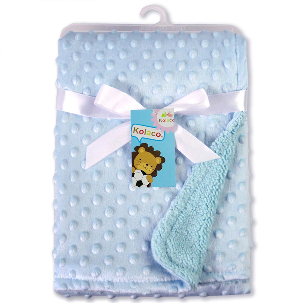 Baby Blanket & Swaddling Newborn Thermal Soft Fleece