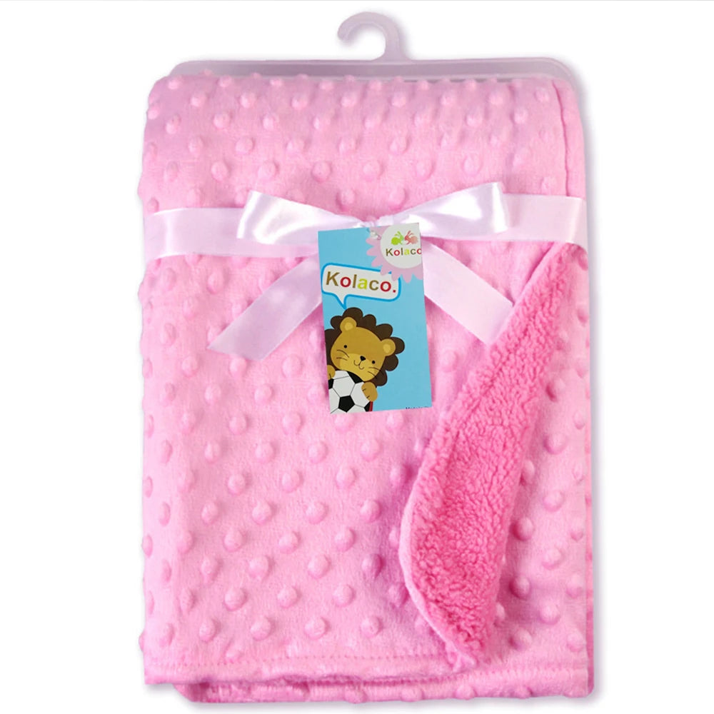 Baby Blanket & Swaddling Newborn Thermal Soft Fleece